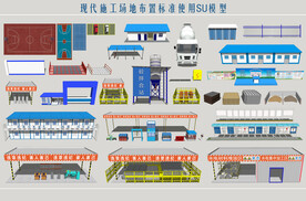 施工场地布置标准使用模型