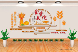 食堂文化墙