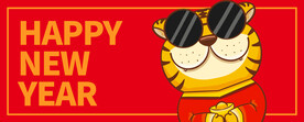 虎年网站横幅Banner设计