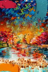 抽象油画装饰画