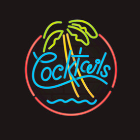 酒吧霓虹灯风格背景墙系列