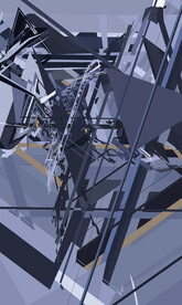 抽象几何装饰画