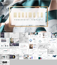 高级鎏金绿色商务ppt模板