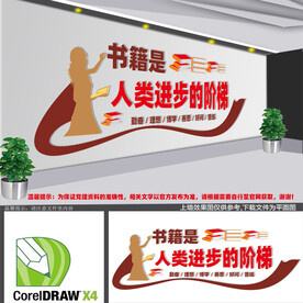 图书室文化墙