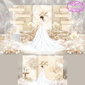 香槟色婚礼设计