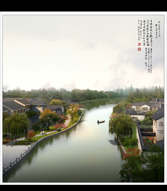 河边古镇