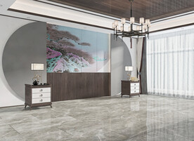 新中式客厅场景