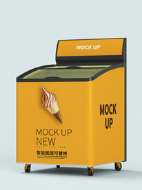 原创3D冷饮柜样机