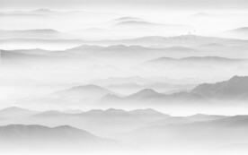 新中式水墨山水画