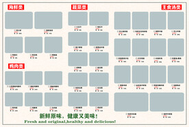 烤肉店菜单单点菜谱PSD分层 