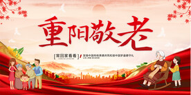 重阳节展板
