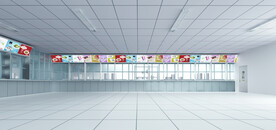 学校餐厅效果图