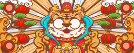虎年插画海报设计