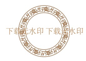 龙矢量花纹
