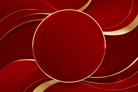 抽象圆形喜庆背景