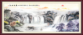 国画山水