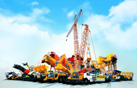 起重随车吊车工程车挖掘机图片