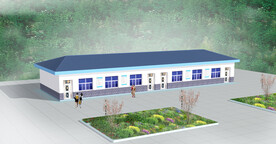 游客中心效果图