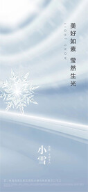 小雪海报