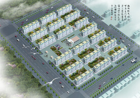 居民小区效果图