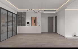 现代客厅 空间场景