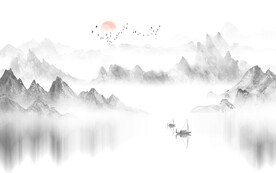 水墨山水