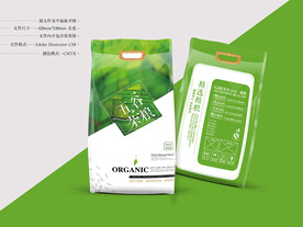 杂粮包装 平面图