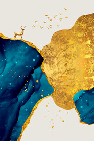 装饰画 晶瓷画 抽象画