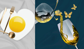 装饰画 晶瓷画 高足酒杯