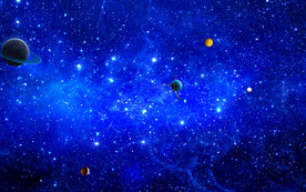 蓝色星空