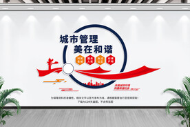 城市管理文化墙