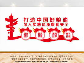 粮油粮食安全文化墙