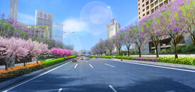 城市提升 道路效果图