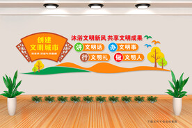 文明城市文化墙