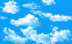 蓝天白云