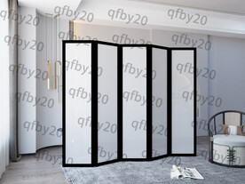 新中式实木屏风 折屏