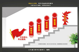 楼梯党建