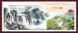 国画山水