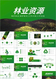 环保森林湿地环境保护ppt