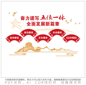 奋力谱写五位一体