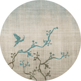 新中式地毯图案设计