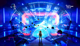 科幻星空背景墙