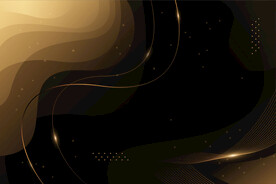 波浪线的渐变黑色背景