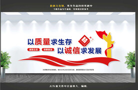 企业质量文化墙