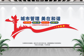 城市管理文化墙