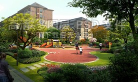 小区儿童活动场地绿化