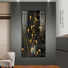 轻奢装饰画卧室客厅玄关挂画