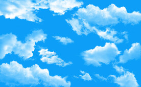 蓝天白云