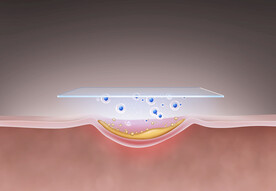 化妆品皮肤组织修复海报