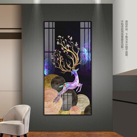 现代抽象艺术挂画客厅玄关装饰画